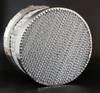 Metal Structured Packing for Heat Transfer
