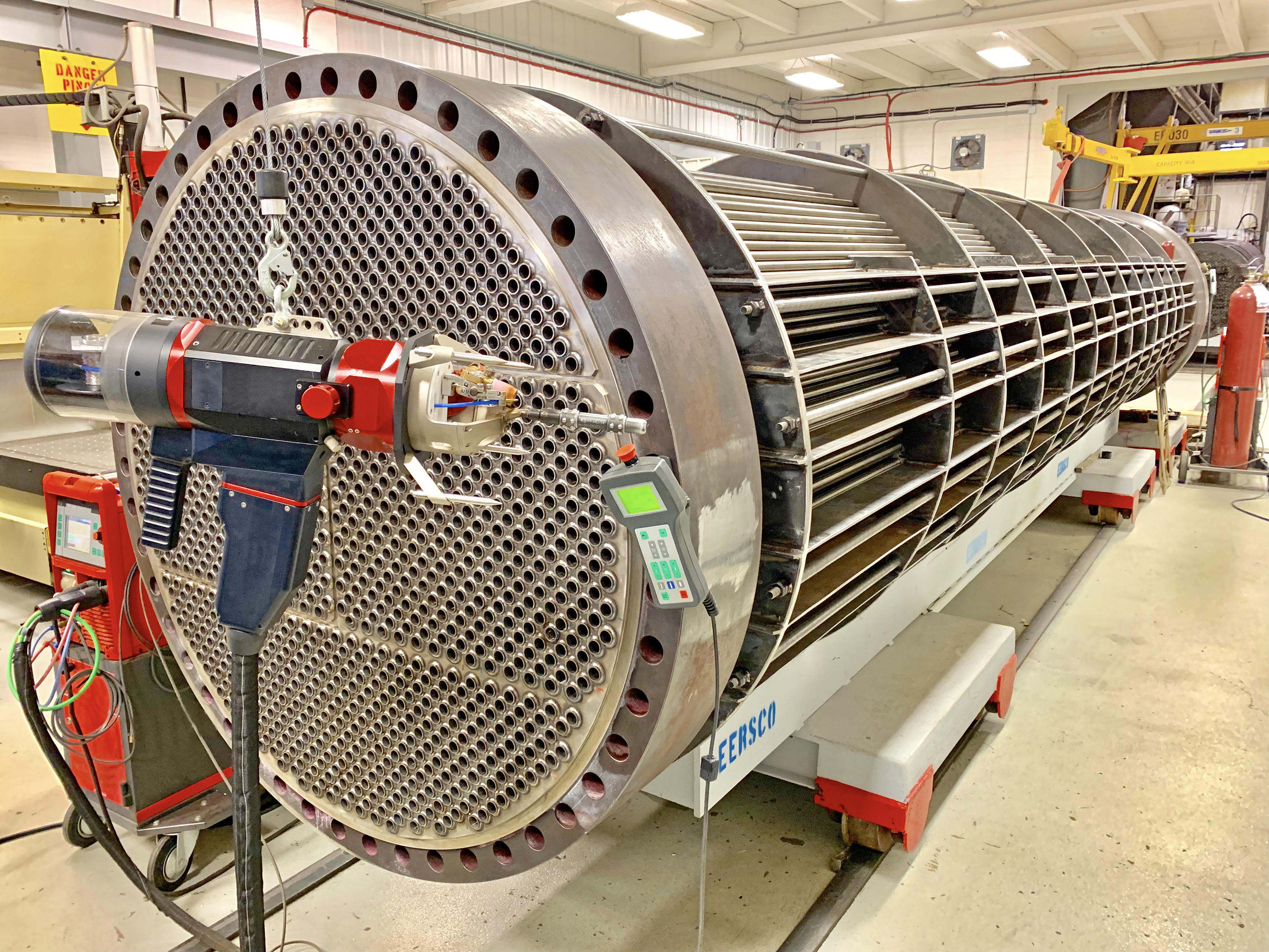 Industrial thermal management equipment installation and maintenance