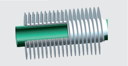 Customized LL-Type Spiral Wound Finned Tube