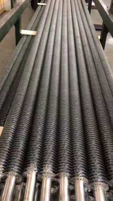 Cold Wound Spiral Galvanized Finned Tubes