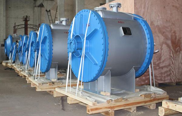 Industrial thermal transfer equipment installation