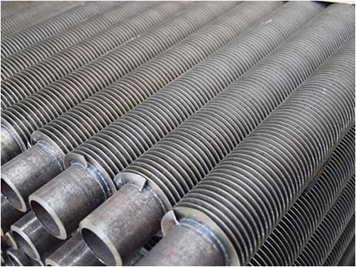 Industrial fin tube manufacturing and inspection process