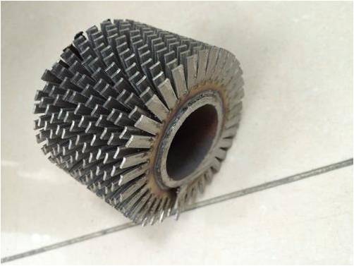 Industrial heat exchanger with fin tubes showing flow dynamics